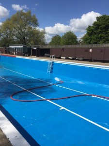 Jesus Green Pool filling starts