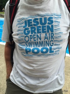 Historic Jesus Green Pool Tee shirt