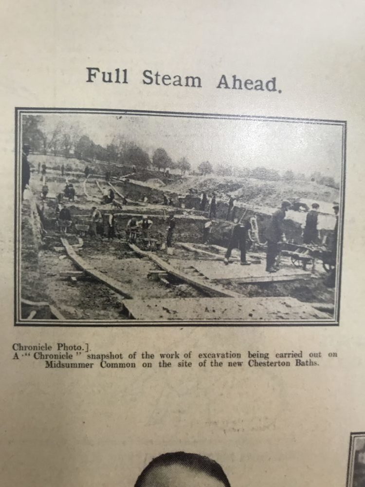 Pool construction 1923